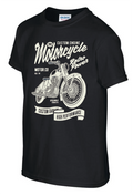 🏍️ Custom Garage – Retro Graphic Motorcycle Tee